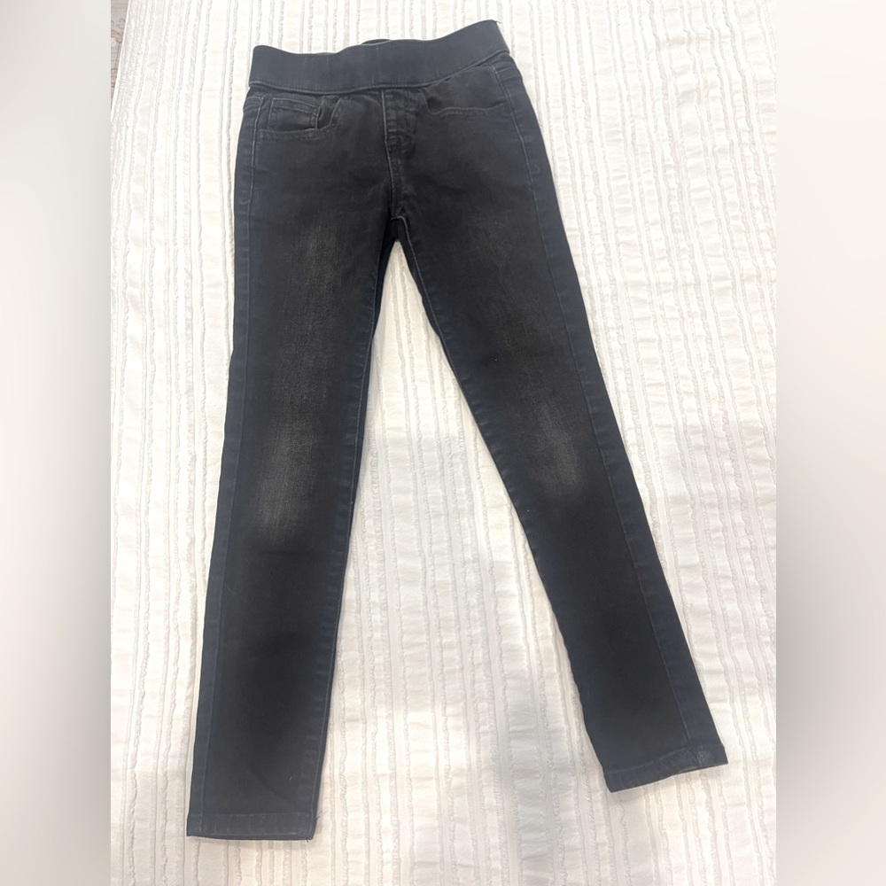 Girl’s, Cat & Jack, Black Washed, Skinny Jegging, Size 7
